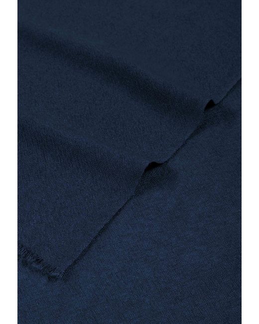 Roeckl Blue Kaschmir Schal RING PASHMINA