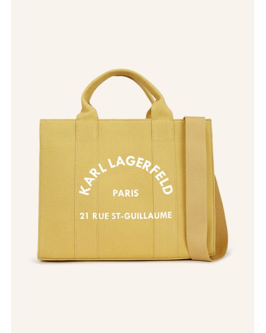 Karl Lagerfeld Yellow Shopper