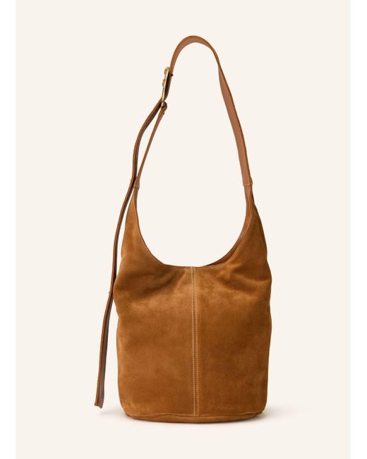 Ba&sh Brown Schultertasche YOUYOU LARGE