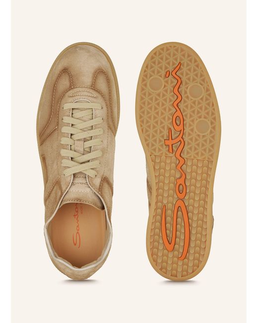 Santoni Sneaker OLY-CUBE-SE2E50 in Natural für Herren