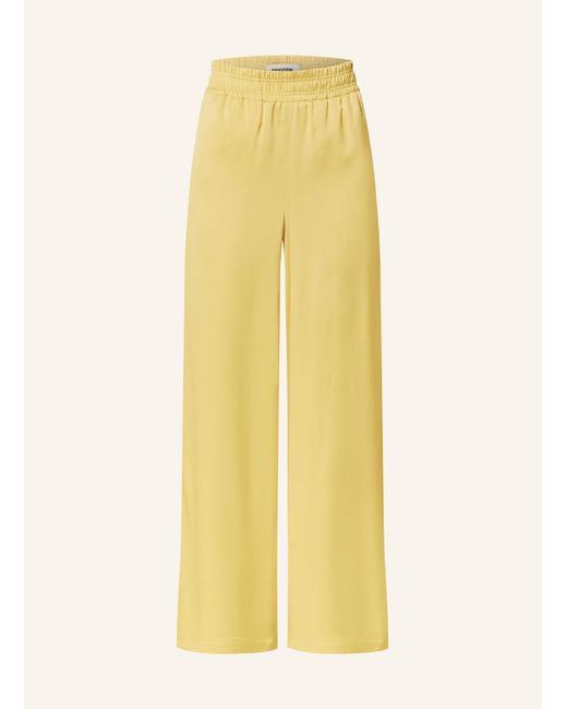 Drykorn Yellow Marlenehose CEILING aus Satin