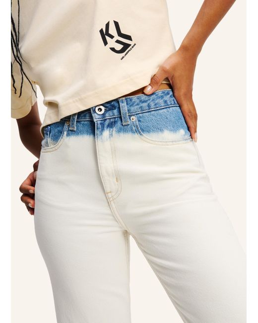 Karl Lagerfeld Blue Jeans Straight Fit