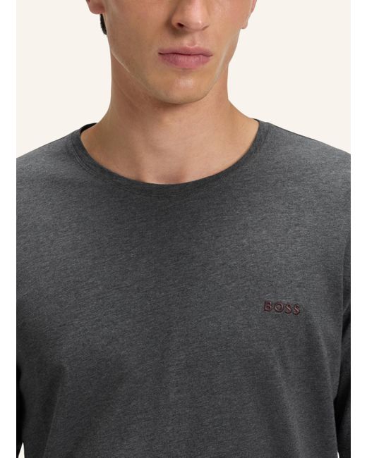 Boss Schlafshirt MIX&MATCH in Black für Herren