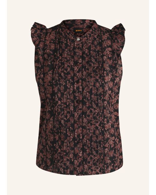 Boss Brown Casual Bluse C_BANTIANA Regular Fit