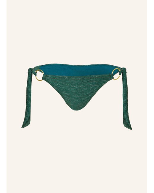 Banana Moon Green Triangel-Bikini-Hose TAKIA CALICARI mit Glitzergarn
