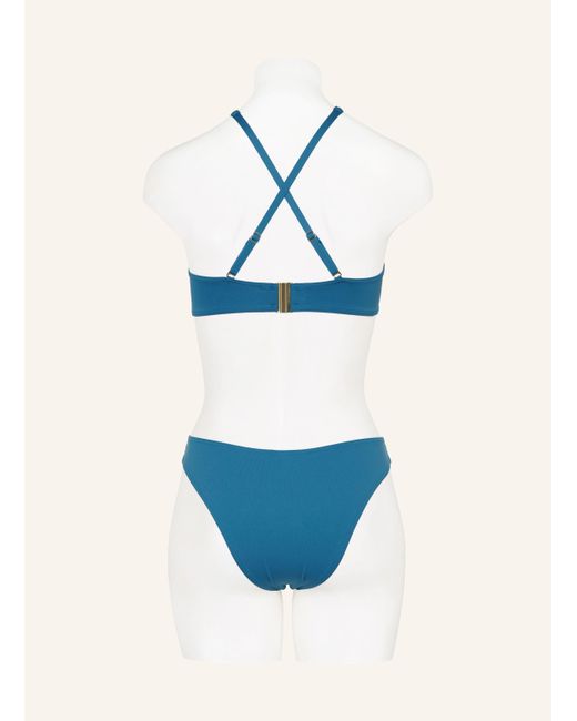 Maryan Mehlhorn Blue Triangel-Bikini-Top SOFTLINE