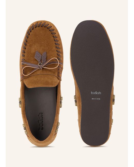 Ba&sh Brown Bootsschuhe CELODIE