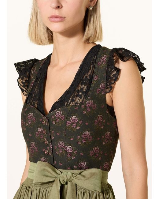 hammerschmid Black Dirndlbluse ANINA aus Spitze