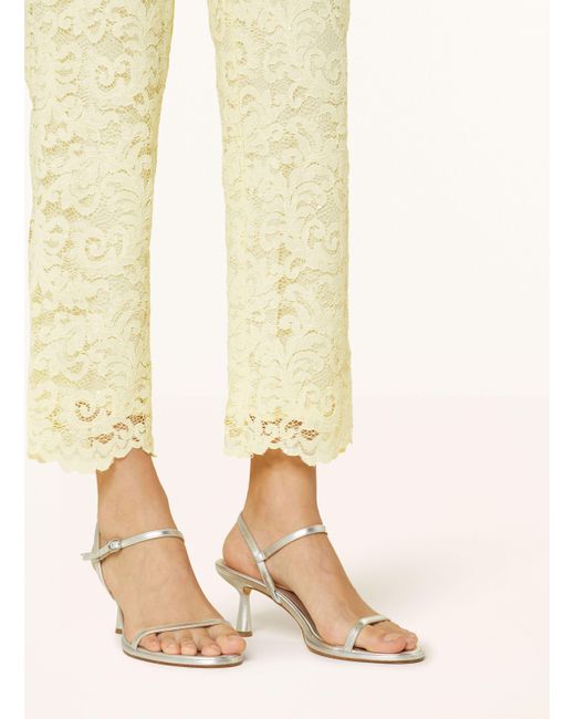Marc Cain Yellow Spitzenhose FRIA mit Pailletten