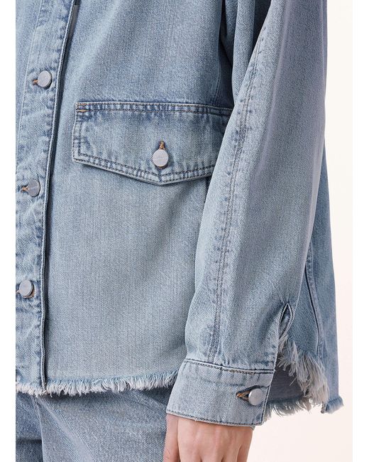 AllSaints Blue Jeansjacke HETTIE