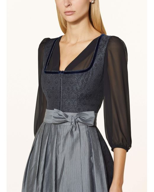 AlpenHERZ Blue Dirndl FRANZI