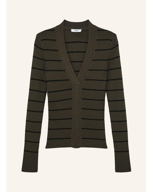 Reiss Green Pullover LAURALEE