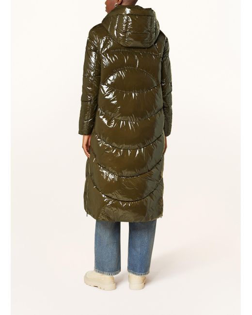 Blauer Green Steppmantel KERNA