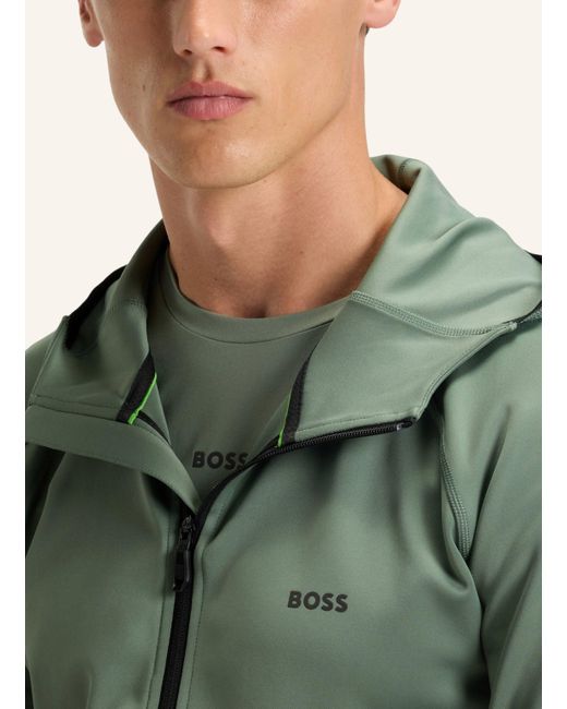 Boss Sweatshirt SICON ACTIVE Regular Fit in Green für Herren