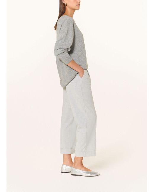 Opus White Hose MELOSA CITY im Joggingstil