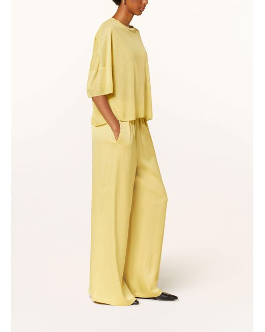 Drykorn Yellow Marlenehose CEILING aus Satin
