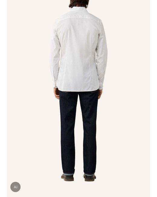 Hackett Freizeithemd CITY SOLID EOE in White für Herren