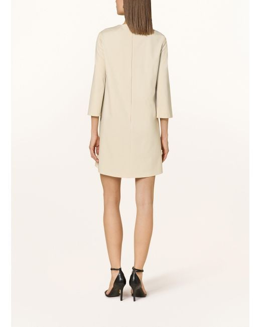 Harris Wharf London Natural Kleid mit 3/4-Arm