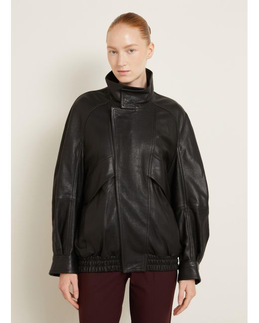 Nour Hammour Black Lederblouson ARISTE