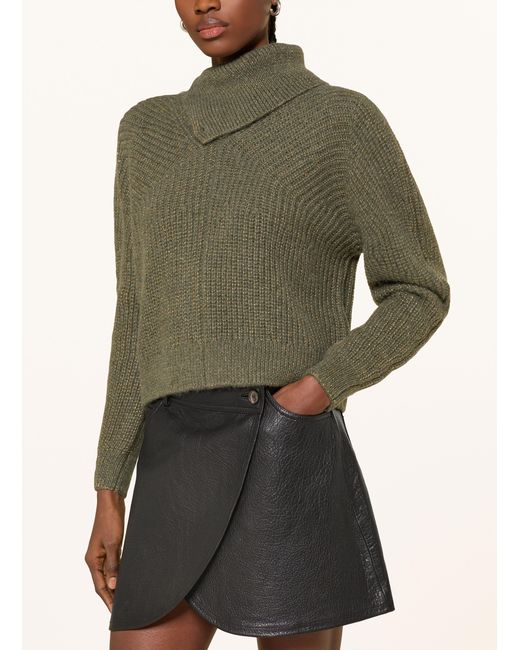 Ba&sh Green Pullover ROUMANE mit Alpaka