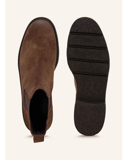 Paul Green Brown Chelsea-Boots