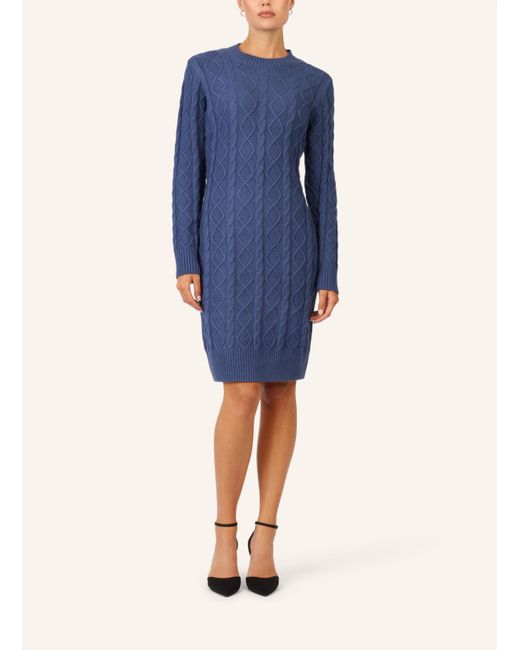 Apart Blue Strickkleid
