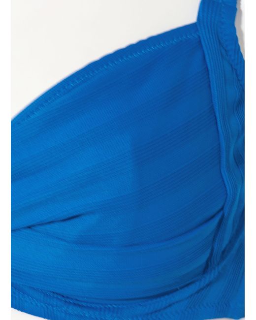 LIDEA® Blue Bügel-Bikini-Top LINEAR CODE