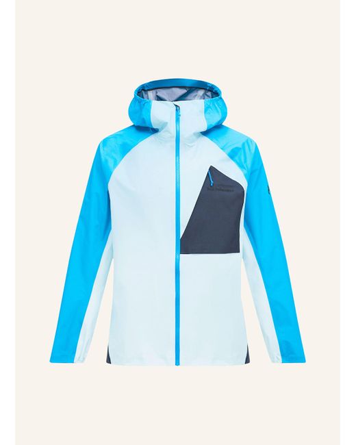 Peak Performance Hardshell-Jacke TRAIL 3L HIPE in Blue für Herren
