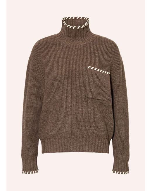 Sandro Brown Pullover