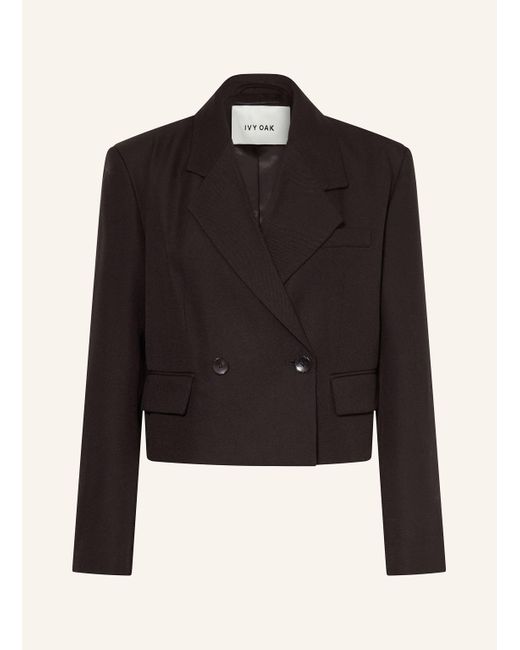 IVY & OAK Black Cropped-Blazer JENNY SUE