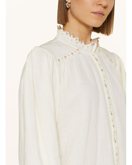 Ba&sh Natural Bluse CARA