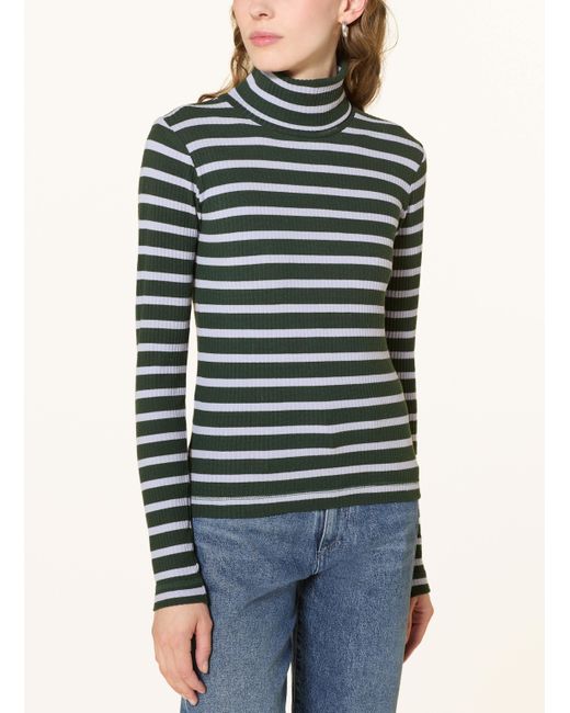 Lanius Multicolor Rollkragenshirt