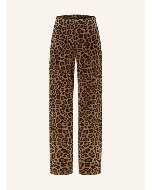 Marc Cain Natural Marlenehose WASHINGTON aus Samt