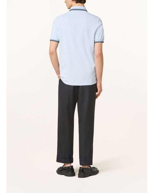 Fred Perry Piqué-Poloshirt in Blue für Herren