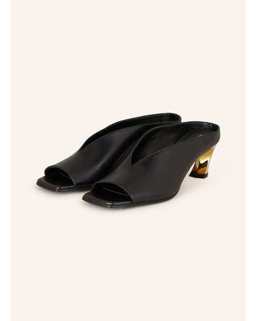 Alexander McQueen Black Mules