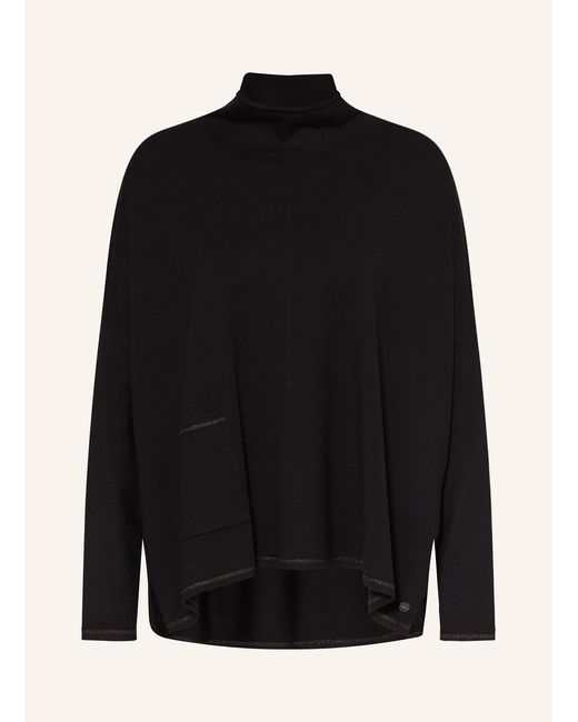Marc Cain Black Pullover mit Glitzergarn