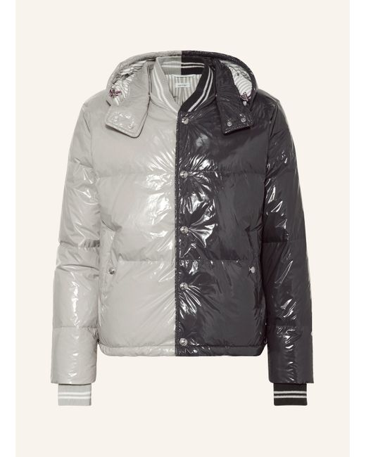 Thom Browne Daunenjacke mit abnehmbarer Kapuze in Multicolor für Herren