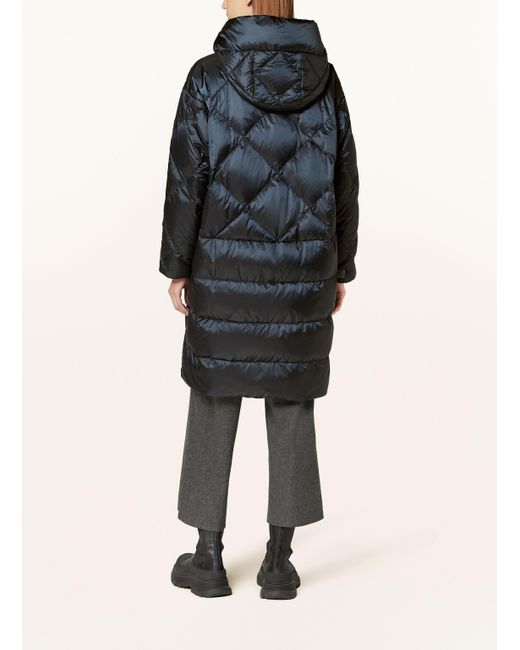 Max Mara Black Daunenmantel TREFE