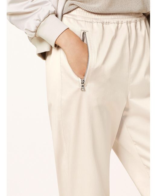 MARC AUREL Natural Satinhose im Jogging-Stil