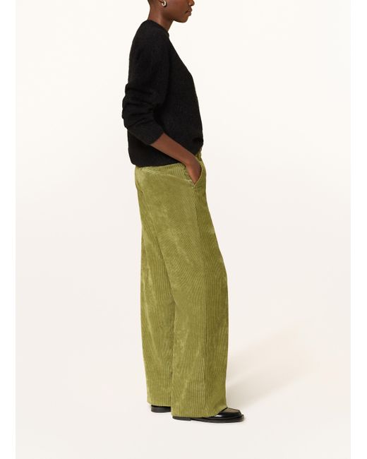Cambio Green Marlenehose AMELIE aus Cord