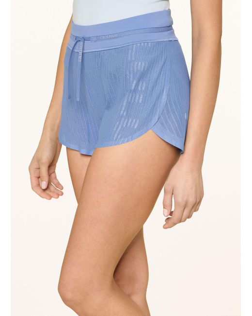 lululemon athletica Blue 2-in-1-Laufshorts FAST AND FREE AIRFLOW MR 3IN