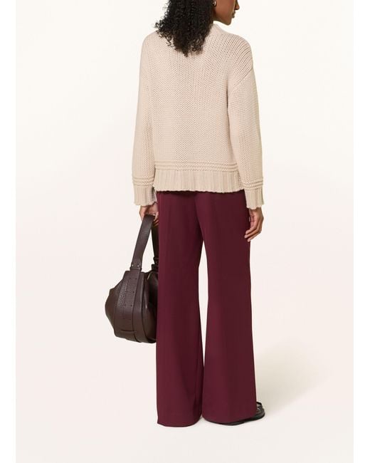 Repeat Cashmere Natural Cashmere-Pullover