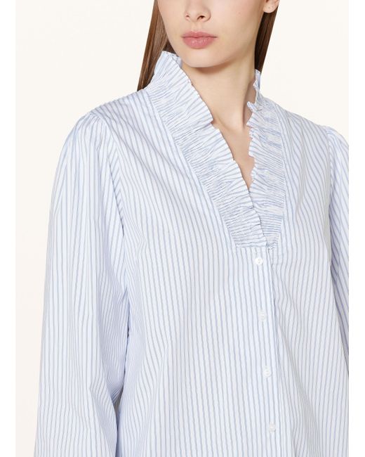 Neo Noir White Bluse BRIELLE