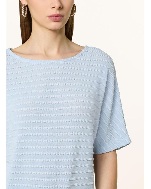 Opus Blue Strickshirt SARONJI