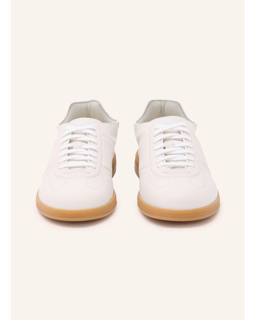 Santoni Sneaker OLY in Natural für Herren