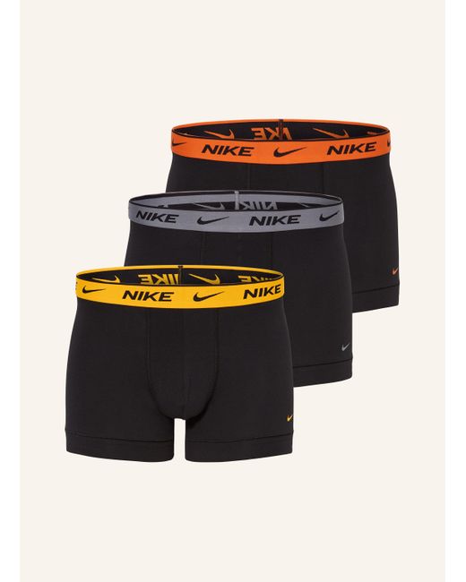 Nike 3er-Pack Boxershorts EVERDAY COTTON STRETCH in Black für Herren