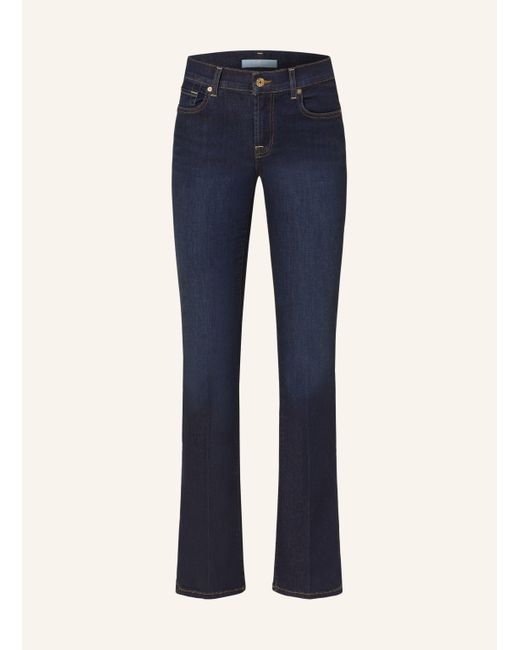 7 For All Mankind Blue Bootcut Jeans