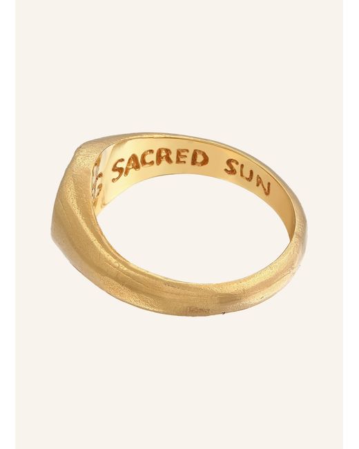 Haze & Glory Ring in Metallic für Herren