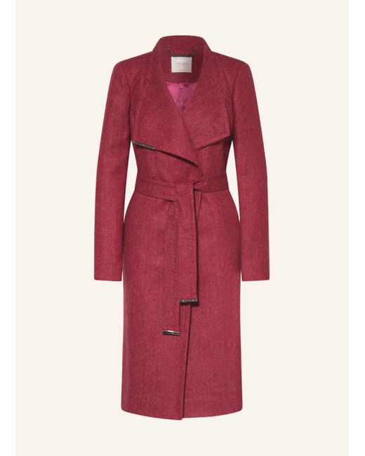 Ted Baker Red Wollmantel ROSEANE