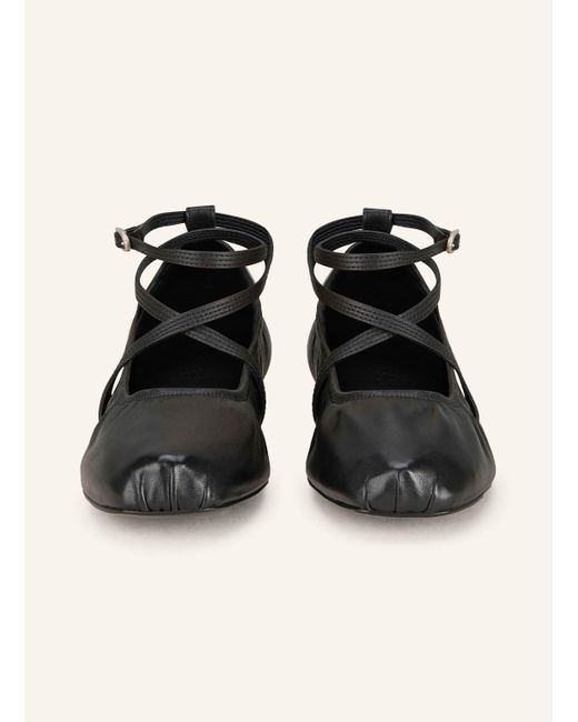 Ba&sh Black Ballerinas CALDA